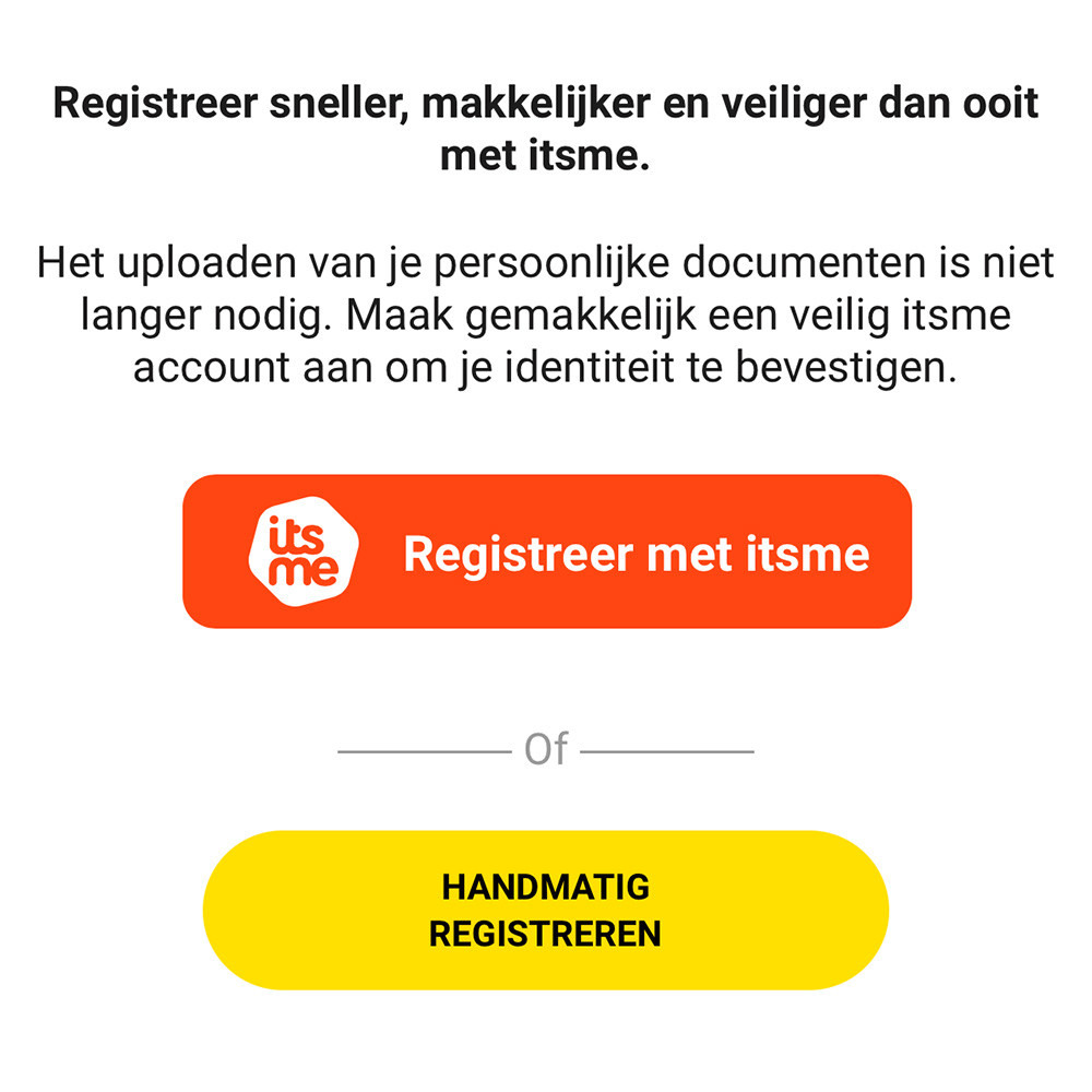 Betfirst registreren