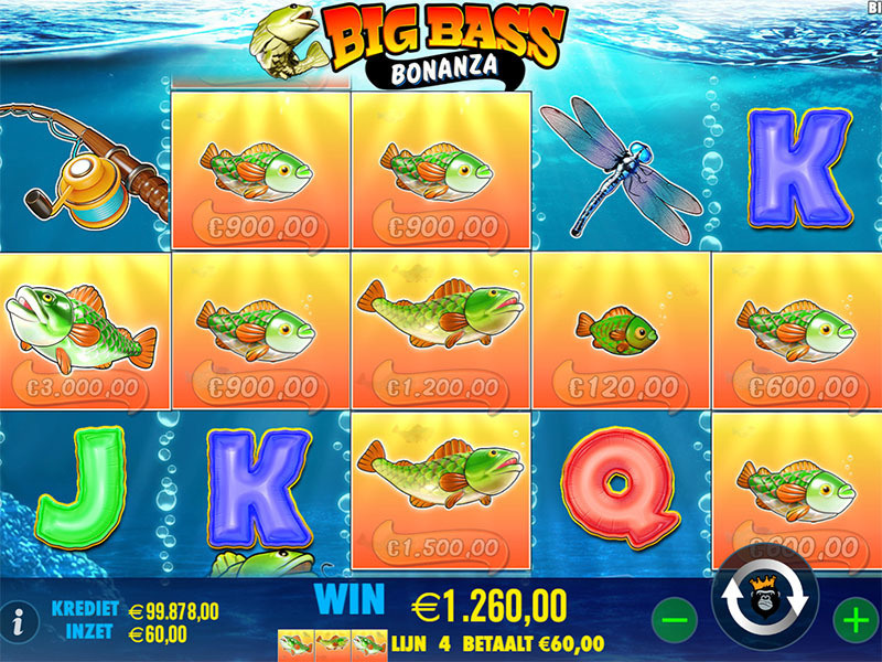 Big Bass Bonanza Screen