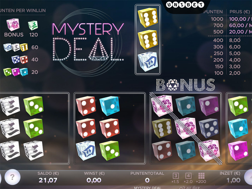 Mystery deal